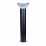 potelet-solaire-conique-led-4w-3000°k-noir-800mm3