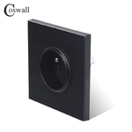 Coswall-luxueux-panneau-en-aluminium-noir-16A-fran-ais-Standard-prise-de-courant-murale-mise-la