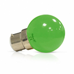 ampoule-led-b22-bulb-1w-vert