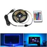 5V-USB-puissance-LED-bande-lumi-re-RGB-blanc-blanc-chaud-2835-3528-SMD-HDTV-TV