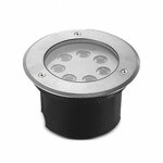 spot-led-encastrable-sol-rond-7w-3000°k-inox-316-l