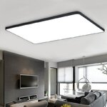 DX-ultra-mince-carr-LED-plafond-clairage-de-plafond-lampes-pour-le-salon-lustres-de-Plafond