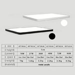 DX-ultra-mince-carr-LED-plafond-clairage-de-plafond-lampes-pour-le-salon-lustres-de-Plafond