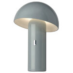 Lampe de table Led rechargeable grise  (2)