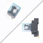 Puissance-de-bobine-le-Relais-LY2NJ-DPDT-8Pin-Relais-Miniature-DC12V-DC24V-AC110V-AC220V-HH62P-JQX