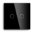 Double allumage tactile noir