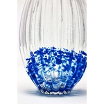 vase bleu details