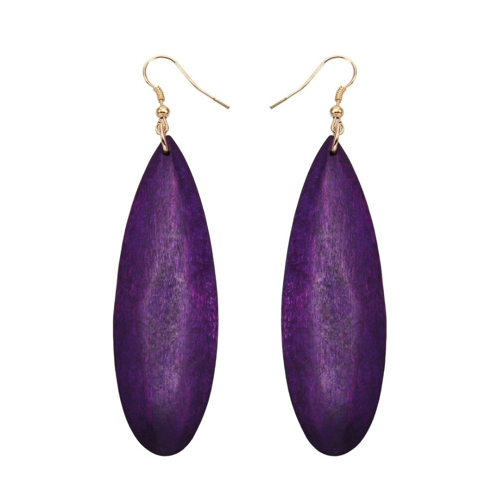 YULUCH-boucles-d-oreilles-en-bois-pour-filles-accessoires-populaires-simples-quatre-couleurs