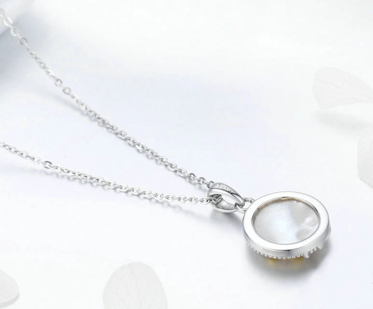 Collier Arbre de vie - Argent - Nacre - Bijoux Arbre de vie