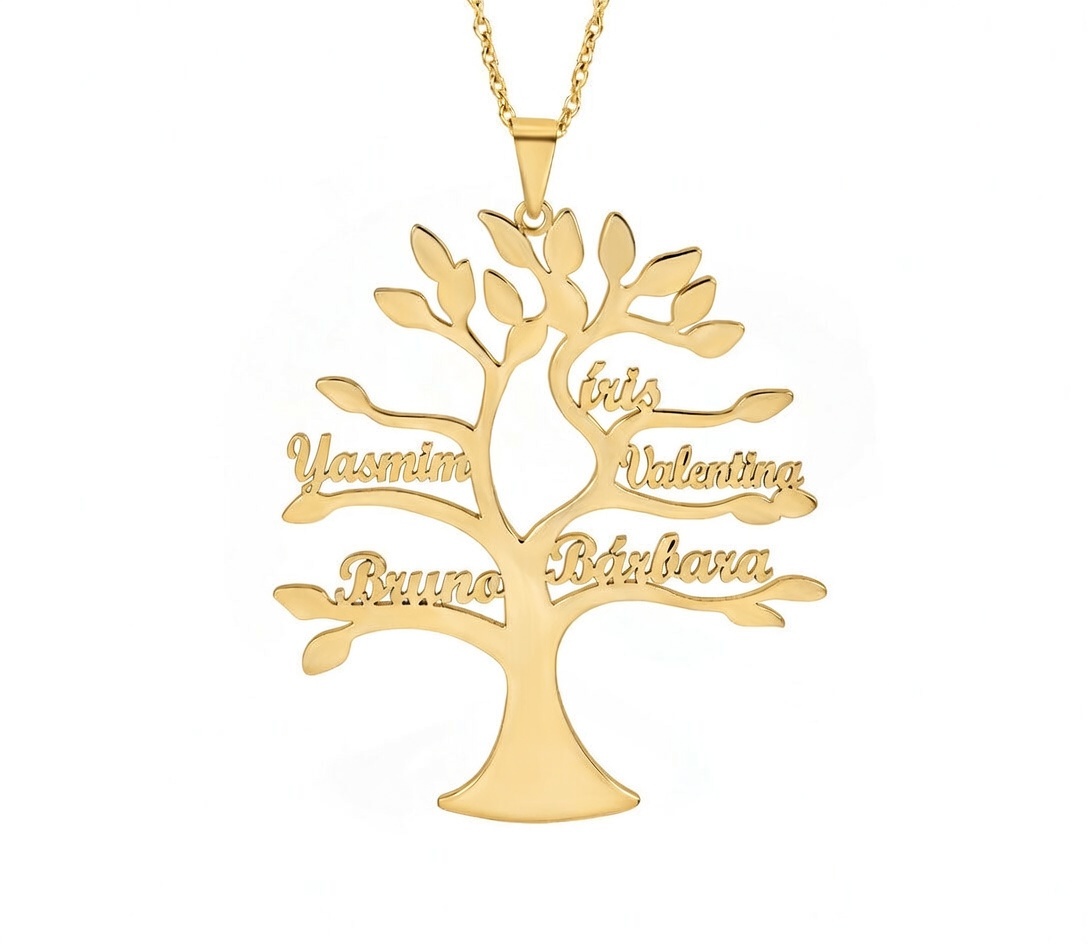 Collier Arbre de vie personnalisé - Nature