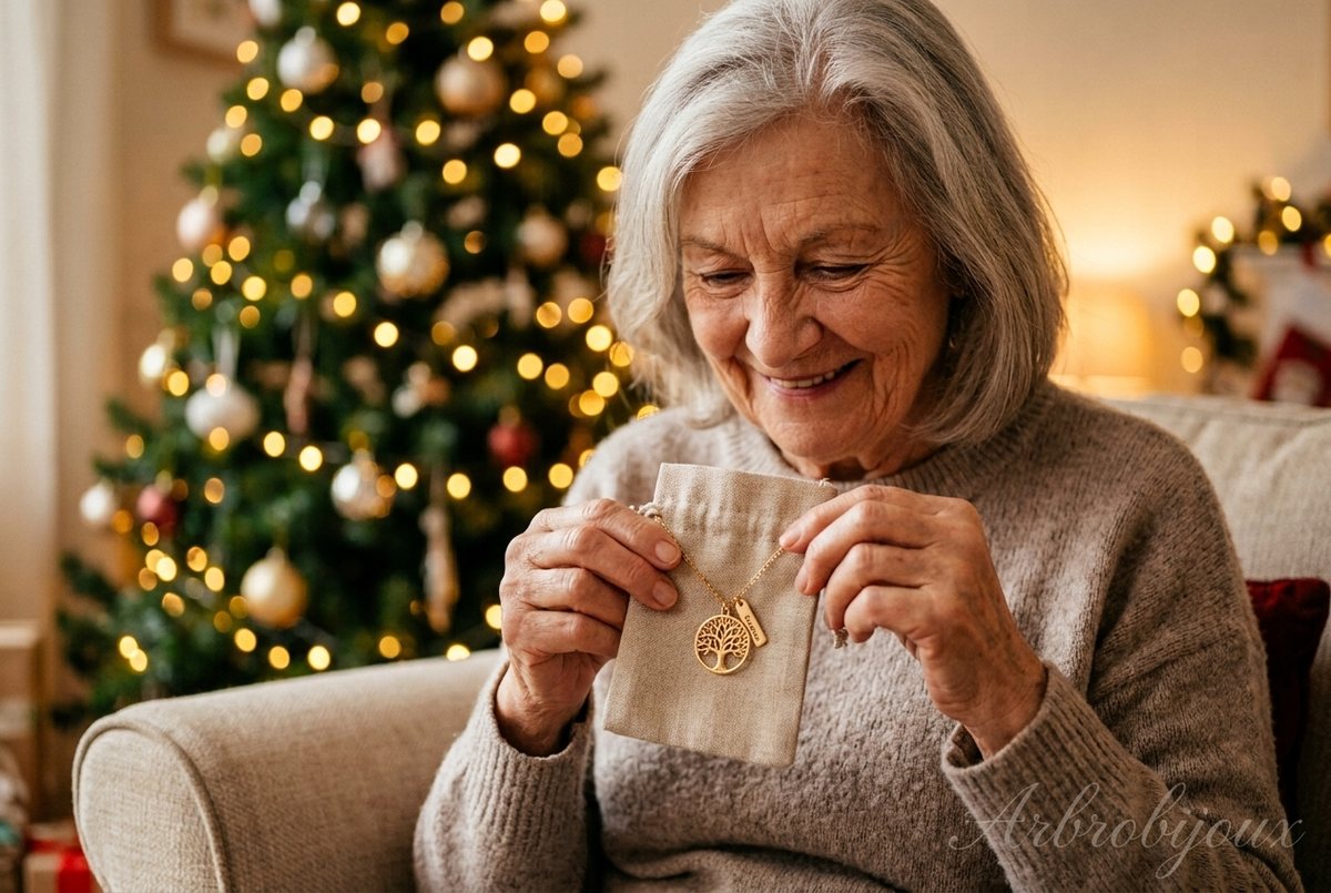 Quel cadeau de Noël pour une grand-mère qui a déjà tout ? L'idée des prénoms de ses petits-enfants
