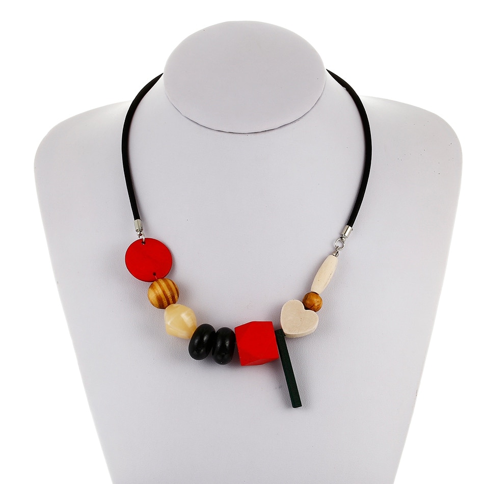 Femmes-g-om-trique-bois-collier-pour-femmes-perles-en-bois-colliers-et-pendentifs-perl-d