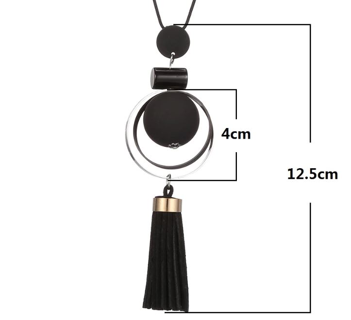 collier bois style coréen 2