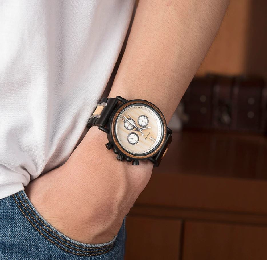 montre bois moderne 5