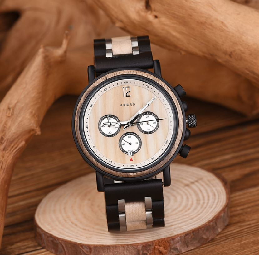 montre bois moderne 3