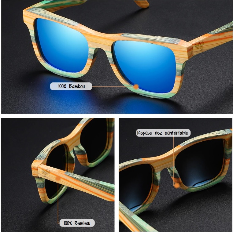 Lunettes bois freestyle