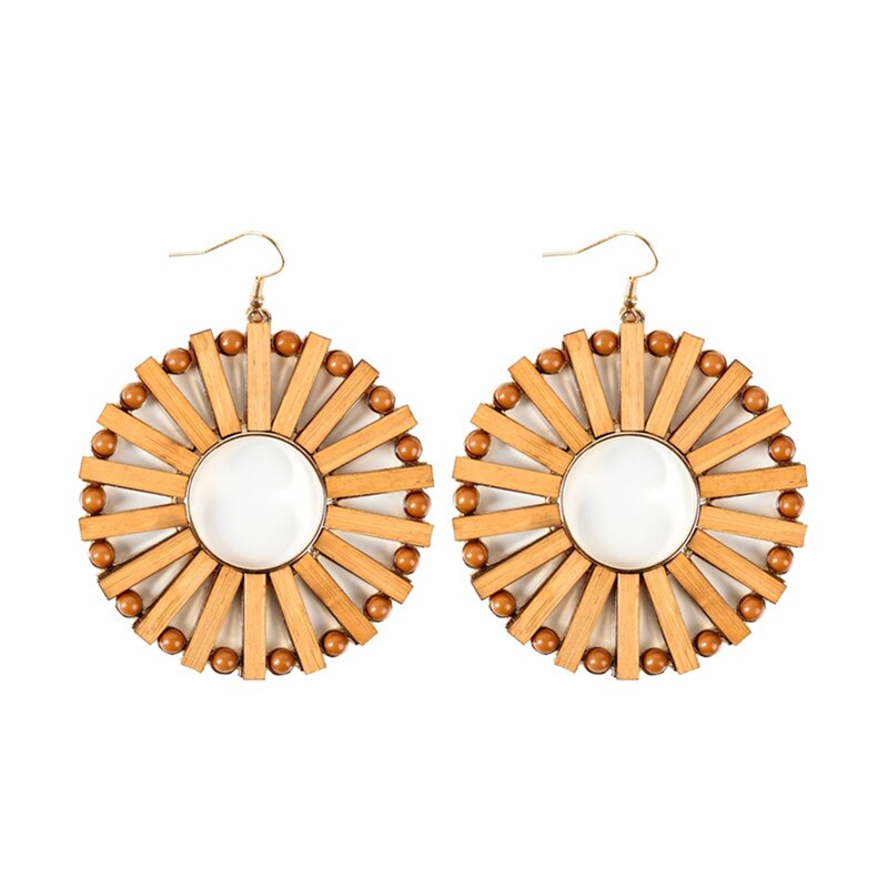 Nouveaut-g-om-trique-bambou-boucles-d-oreilles-pour-femmes-Vintage-en-bois-Boho-goutte-Dangle
