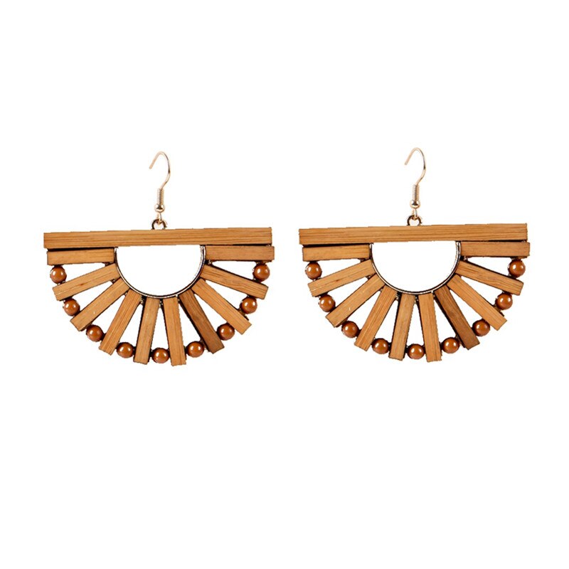 Nouveaut-g-om-trique-bambou-boucles-d-oreilles-pour-femmes-Vintage-en-bois-Boho-goutte-Dangle