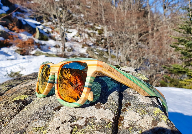 Lunettes en bois freestyle