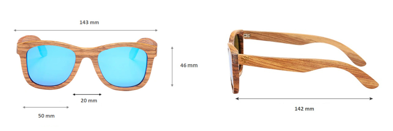 Lunettes en bois mixte Intemporel Zebra Lunettes en bois Lunettes en bois mixte Intemporel Zebra Lunettes en bois