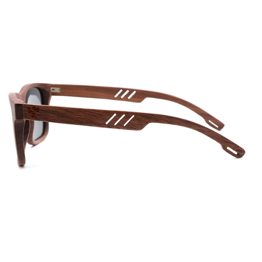 lunettes en bois modele noyer lateral