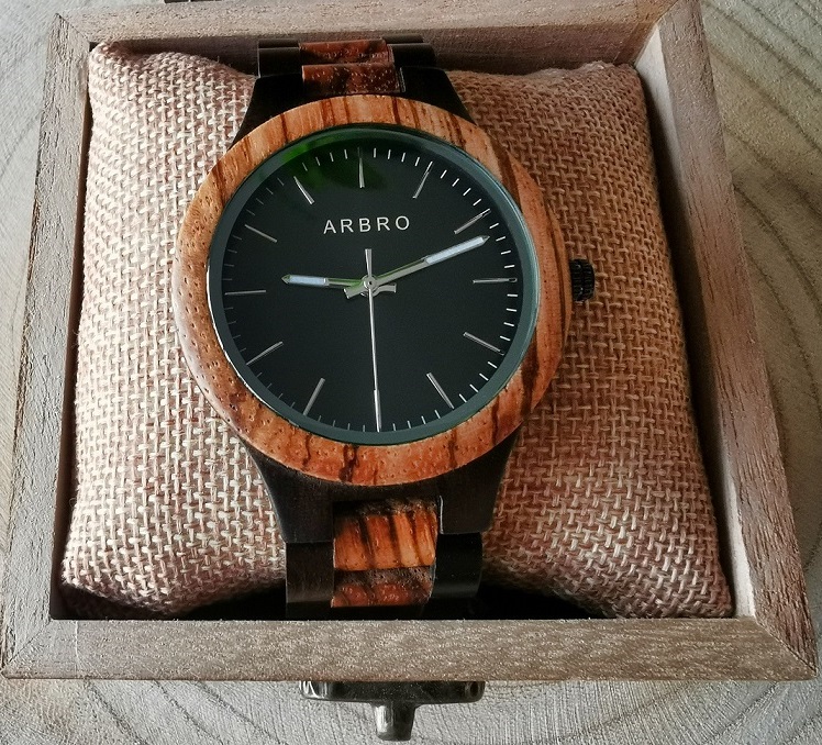 montre en bois homme Alpin classique