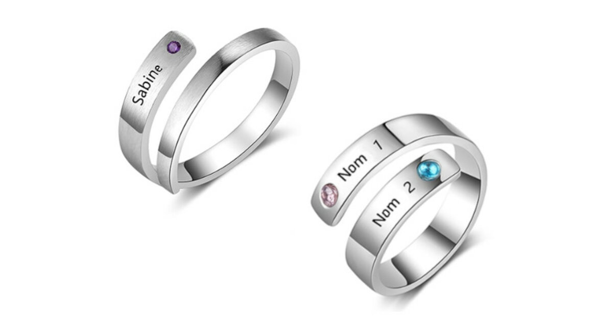Bague Argent 925 Motif Spirale Taille Réglable - Grande, Neuf Avec étiquettes