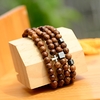 bracelet perles en bois et métal pour homme et femme
