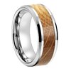 bague en bois chene whisky 8mm