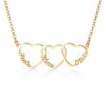Collier 3 coeurs