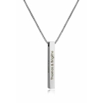 Collier arbrobijoux barre argent