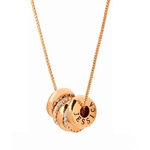 collier arbrobijoux breloque or rose