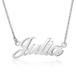 collier personnalisé prenom ecriture cursive