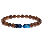 Bracelet perles de bois original homme ou femme