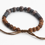 Vintage-pierre-naturelle-bracelets-pour-femme-marron-cotons-glands-Texture-perles-en-bois-bracelets-porte-bonheur
