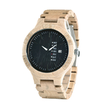 montre en bois homme personnalisable modele taga erable