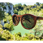 lunettes en bois owl bambou noir arbro slow