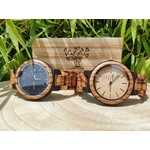 montre en bois homme rustic mouvement seiko arbrobijoux