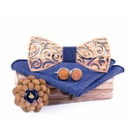noeud spirales bleu jean