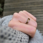 Bague en bois pour femme