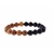 bracelet mala noir et marron nature
