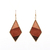 boucles pendantes trio geometrique-bois-combinaison-boucles-d-oreilles