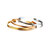 Bracelet personnalisé prénom, jonc gravé en acier