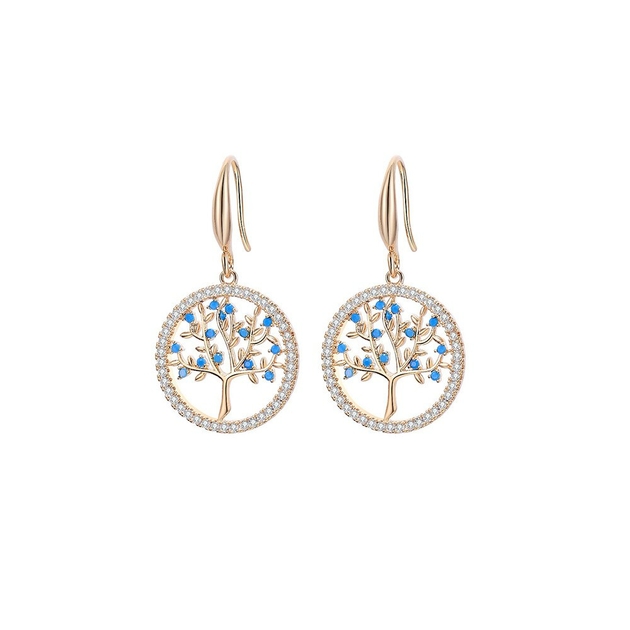 Boucles D'oreilles Arbre De Vie Victoire - Neuf Avec étiquettes