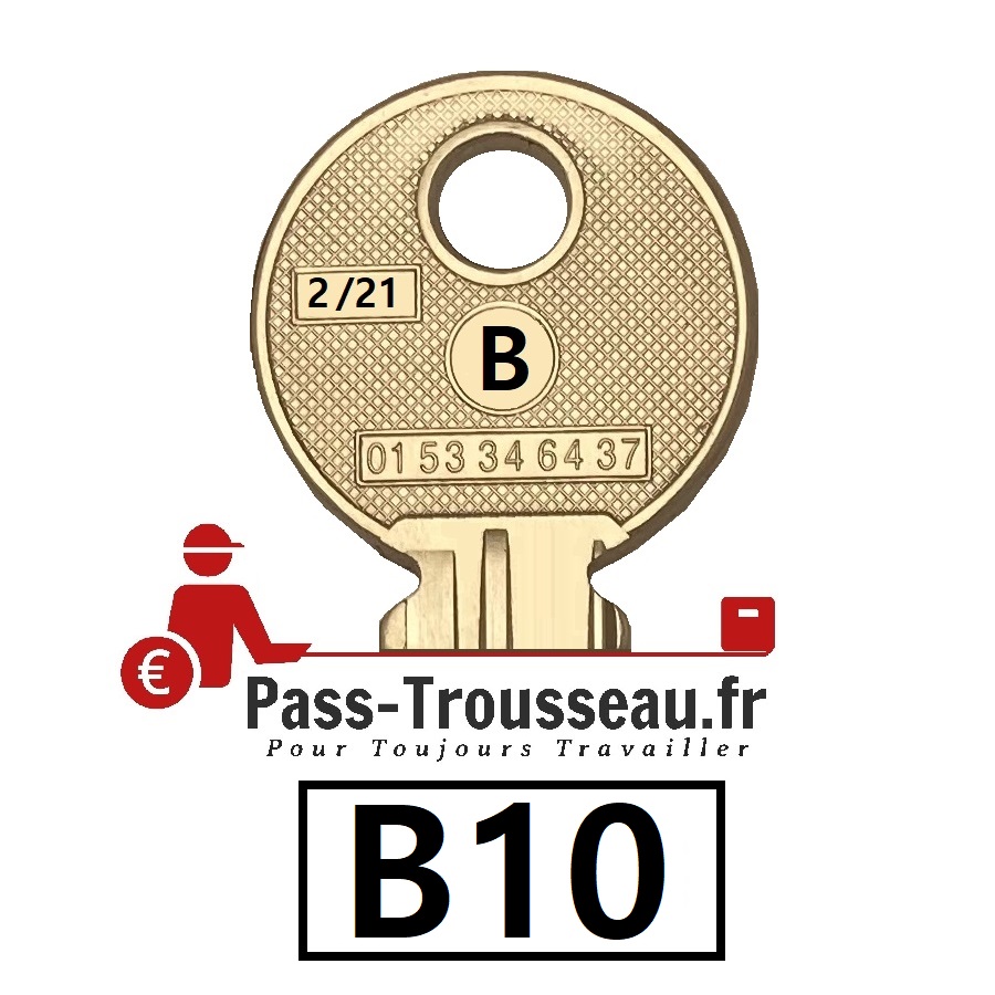 la cle b10 pass ptt 2sur21