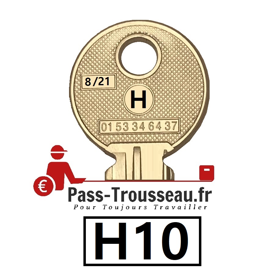la cle h10 pass ptt 8sur21