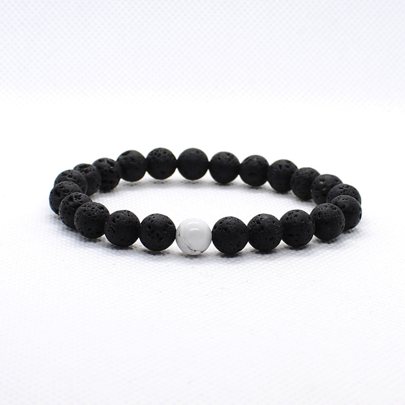 Couple-Bracelet-Bracelets-hommes-accessoires-blanc-noir-perles-fait-la-main-2-pi-ces-ensemble-Erkek