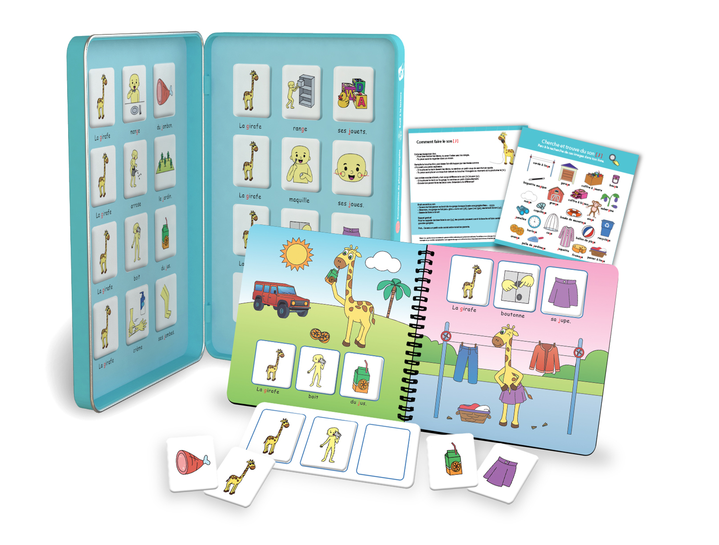 Ce Programme Contient Du Placement De Produit Je prononce le son [j] avec la girafe - Langage - autistoys.fr