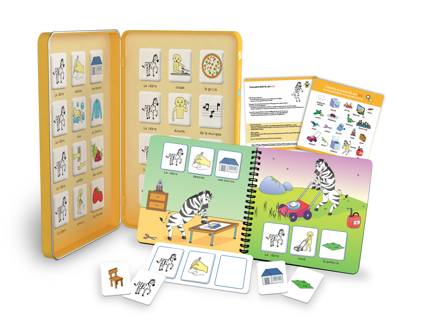 Ce Programme Contient Du Placement De Produit Je prononce le son [z] avec le zèbre - Langage - autistoys.fr