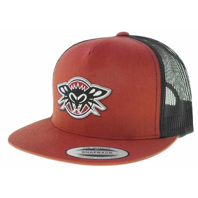 BF trucker patch fly red